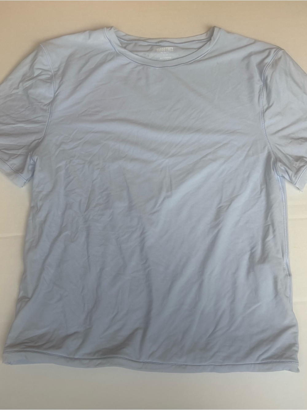 Aerie Women’s Soft Smoothiez Shirt Light Blue